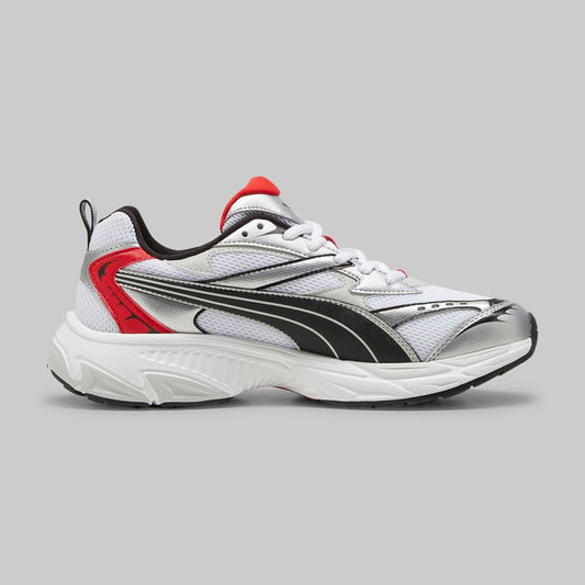 PUMA Teveris NITRO Sneakers – White/Silver/Red/Black
