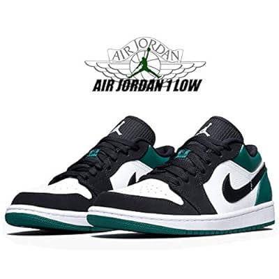 Jordan 1 Low
White Black Mystic Green
