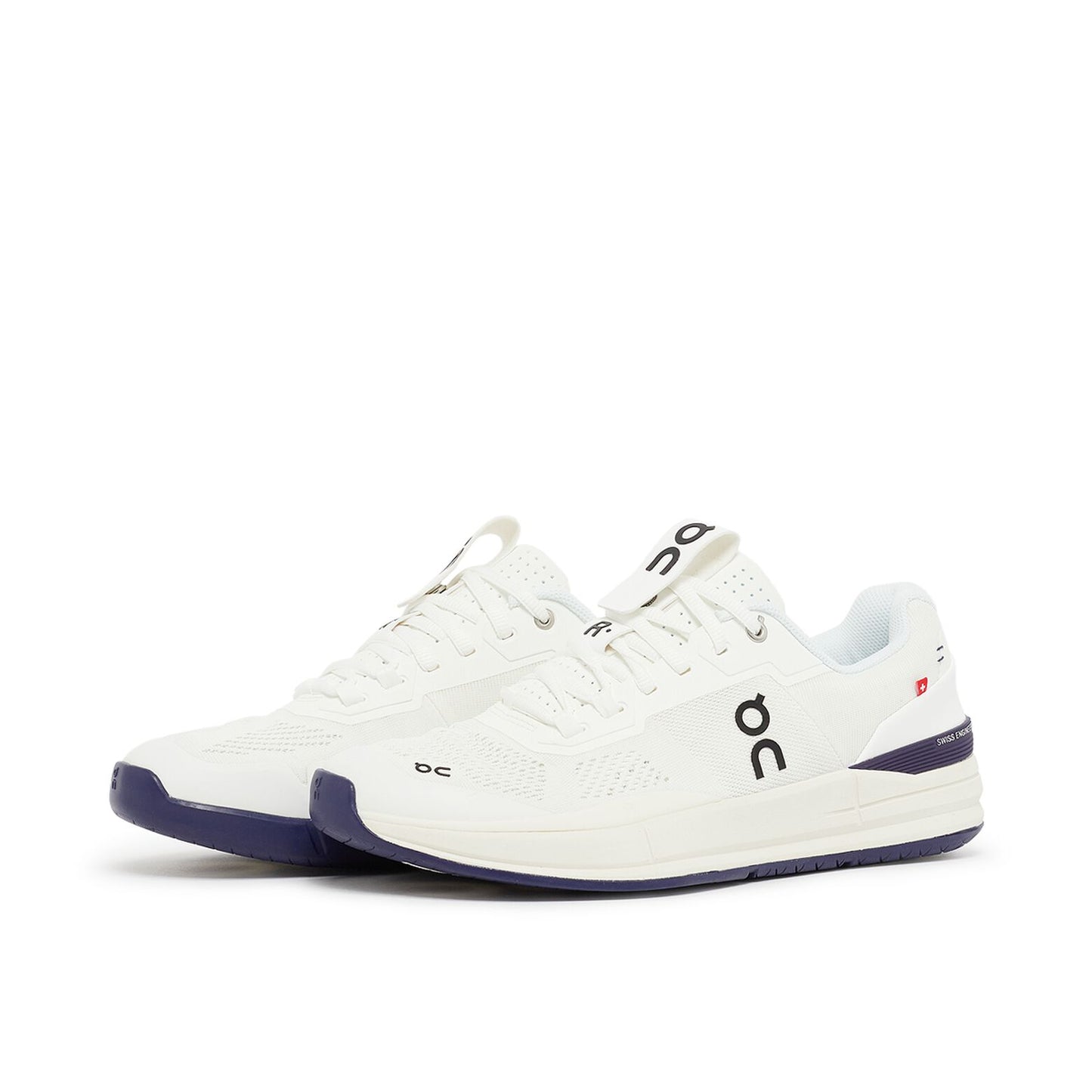 On Men's THE ROGER Pro LTD White/Acai Tennis Shoes Sneakers