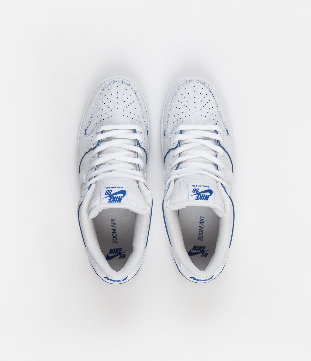 Nike SB Dunk Low Premium White Game Royal