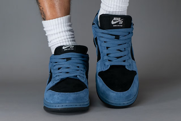 On-Foot Look at the Supreme x Nike SB Dunk Low "Ocean Fog"