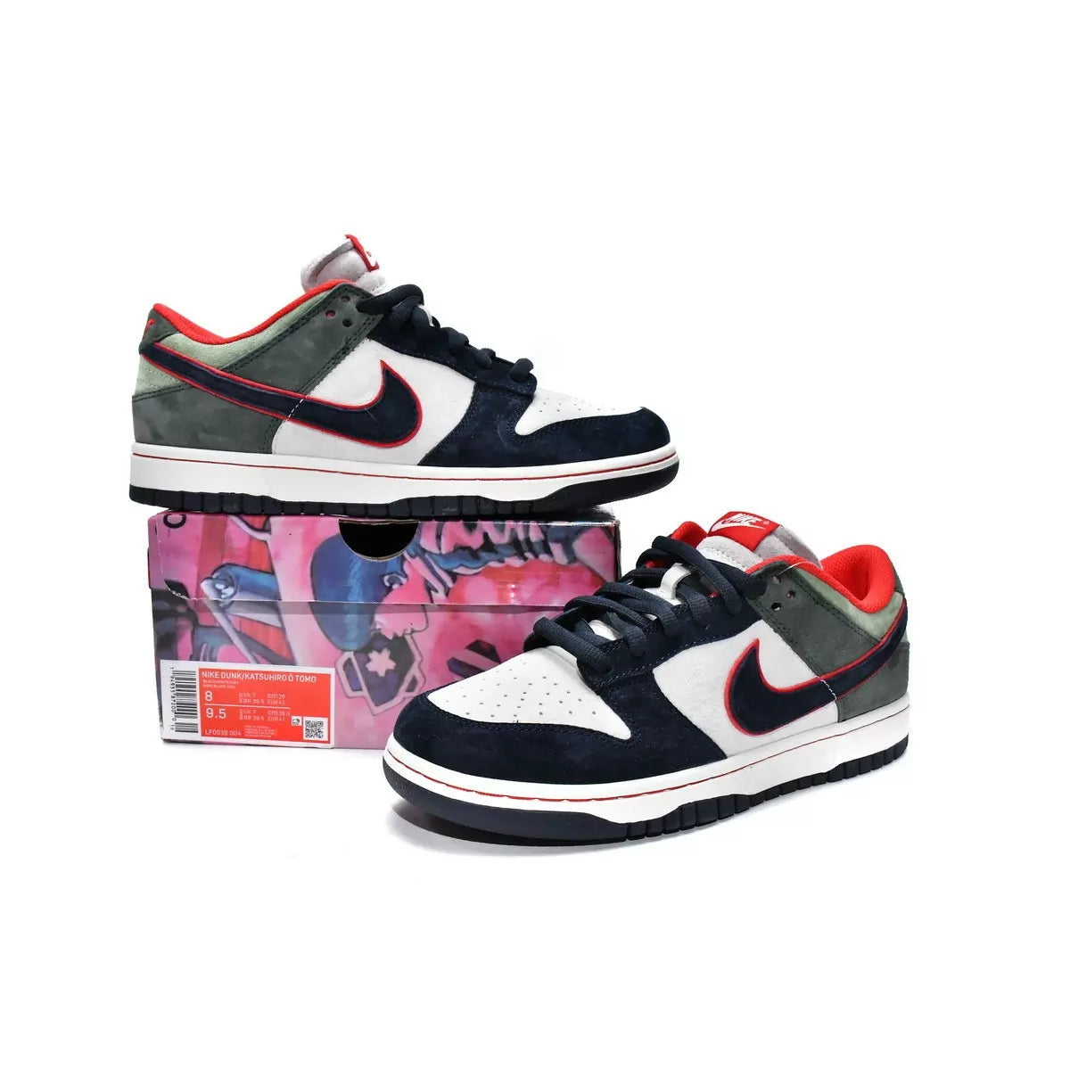 Otomo Katsuhiro x Nike SB Dunk Low 'Steamboy OST Green Blue Red'