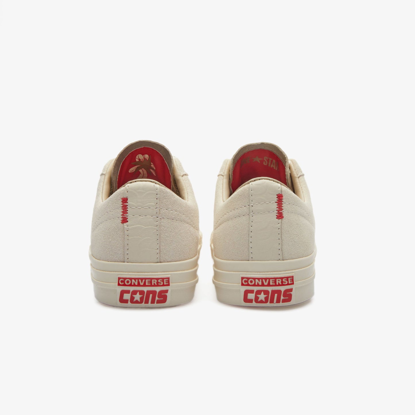 Converse One Star Pro Unisex Krem Deri Sneaker