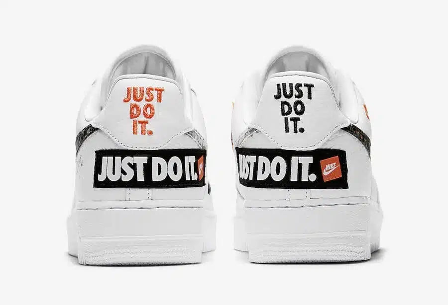 Nike (Air-Force 1 “JUST DO IT”)
