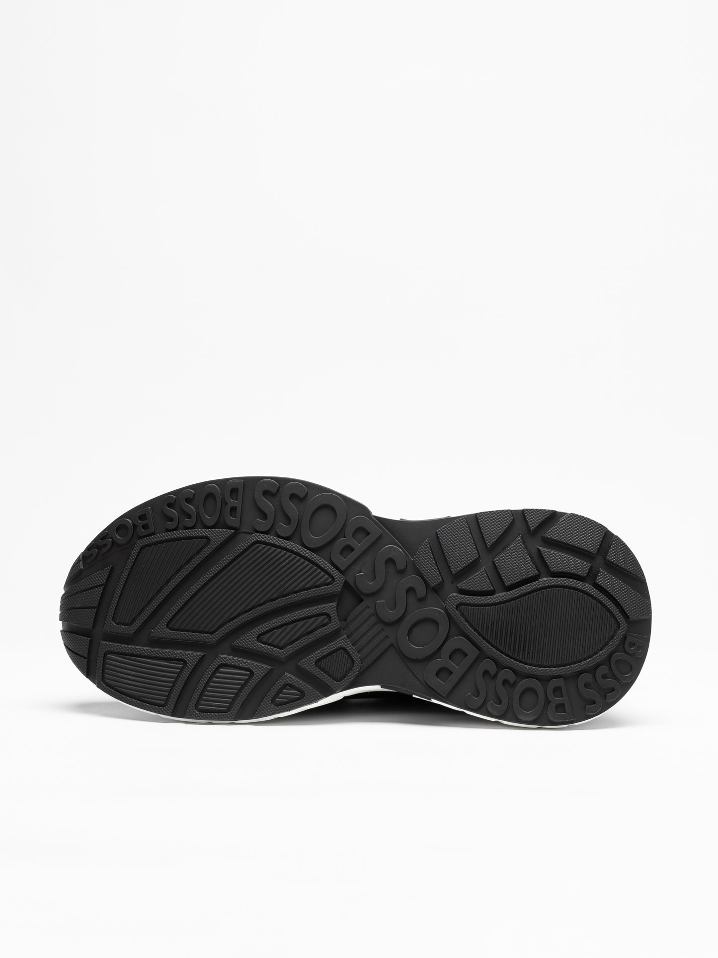 Men's BOSS Black Hybrid Leather Sneakers