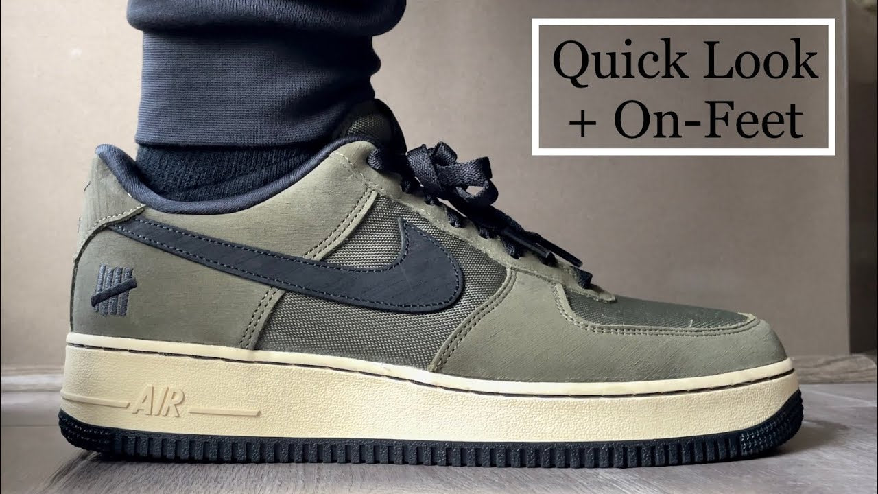 Nike Air Force 1 Low SP UNDEFEATED Ballistic "Dunk vs. AF1