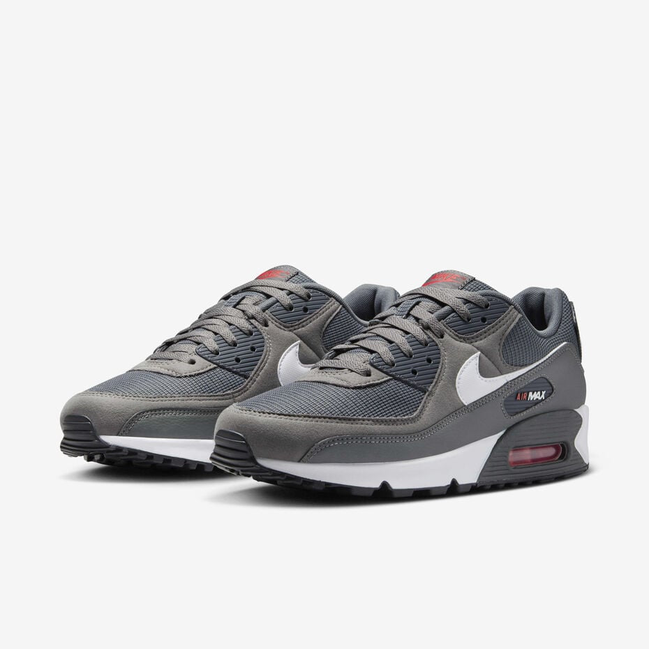 Nike Air Max 90 'Iron Grey University Red'