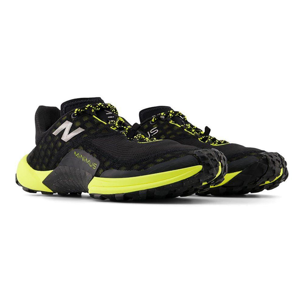 New Balance NB minimus Trail LY1 MTM10LY1 Width 2E BLACK YELLOW Trail Running