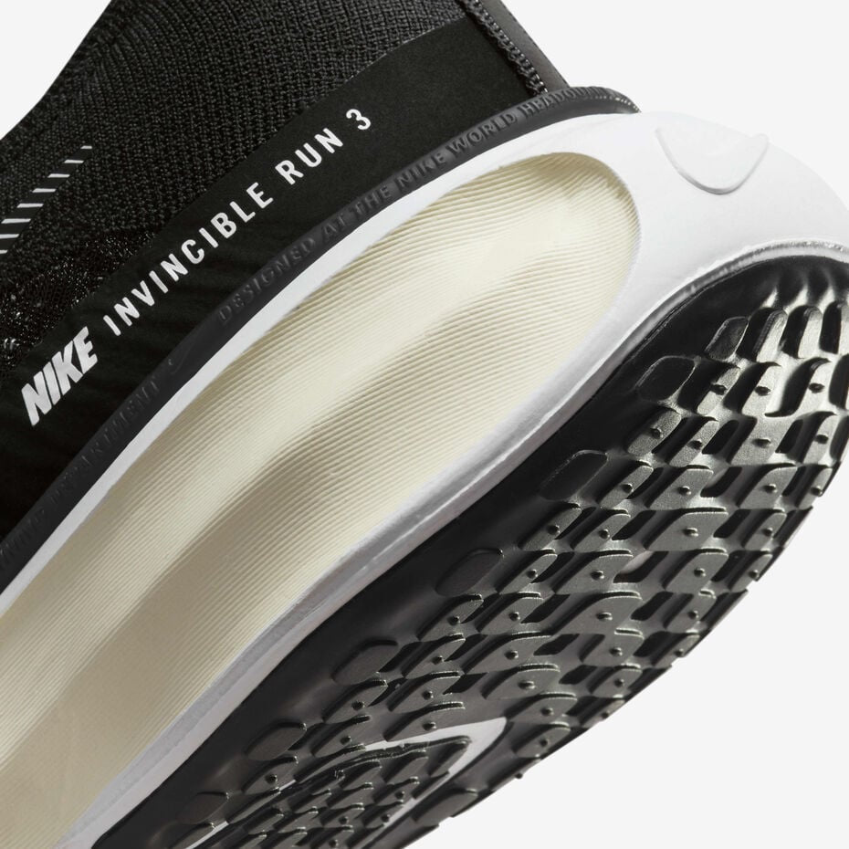 DR2615-001 Zoom X Invincible Run FK 3 Men's Running Shoes, ZoomX Invincible Run FK 3, BLACK/WHITE-DARK GREY-WHITE