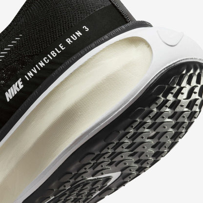 DR2615-001 Zoom X Invincible Run FK 3 Men's Running Shoes, ZoomX Invincible Run FK 3, BLACK/WHITE-DARK GREY-WHITE