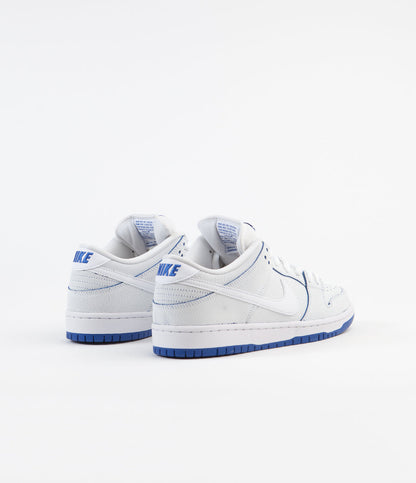 SB Dunk Low Premium White Game Royal
