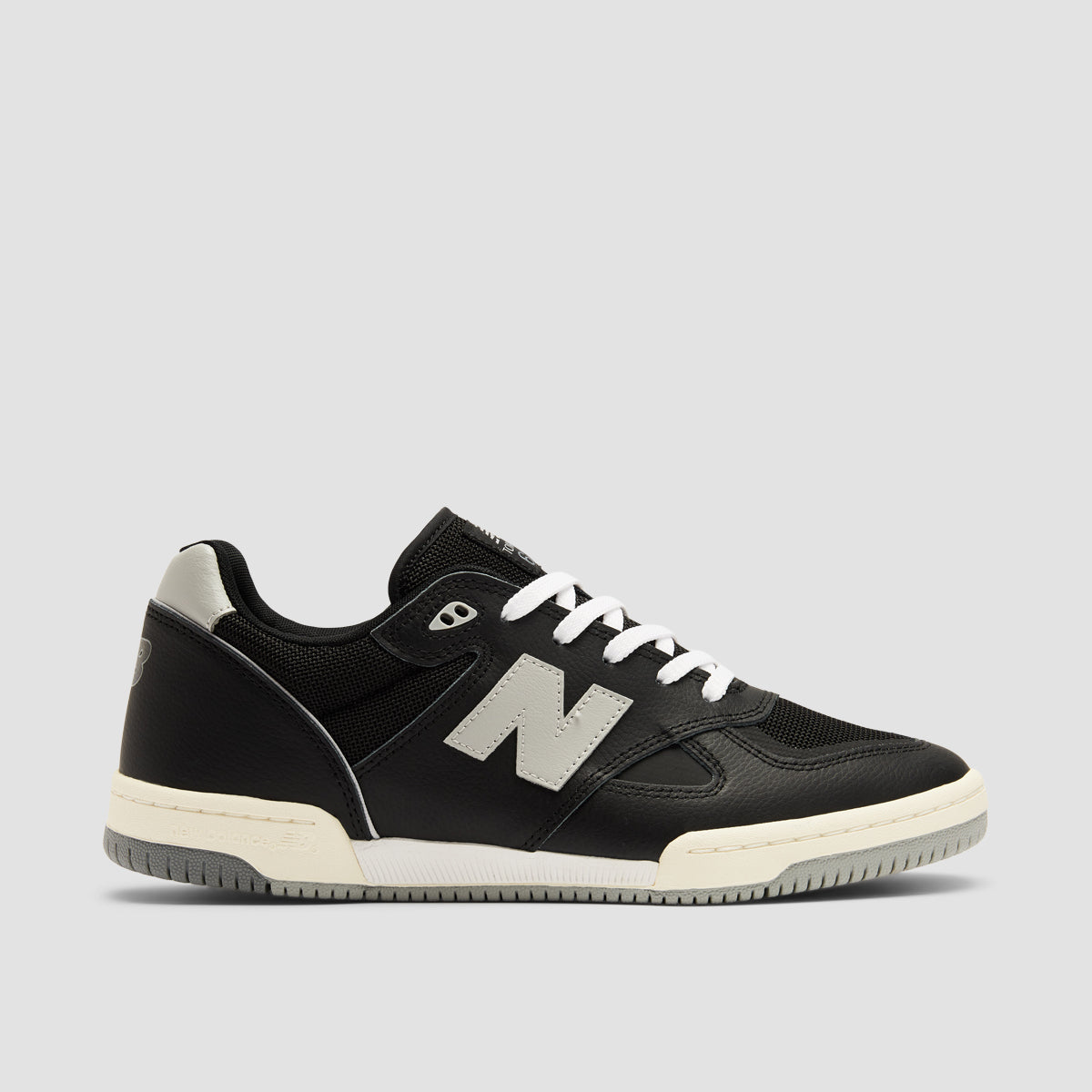 NUMERIC 600 TOM KNOX SHOES - BLACK/RAIN CLOUD