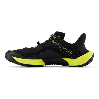 New Balance NB minimus Trail LY1 MTM10LY1 Width 2E BLACK YELLOW Trail Running
