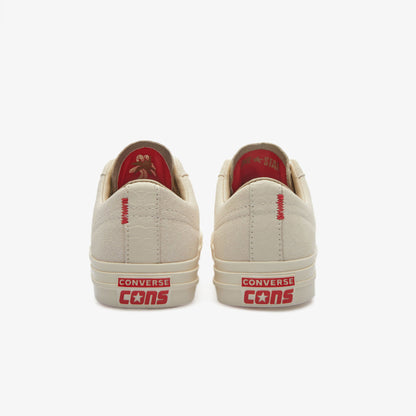 One Star Pro Unisex Krem Deri Sneaker