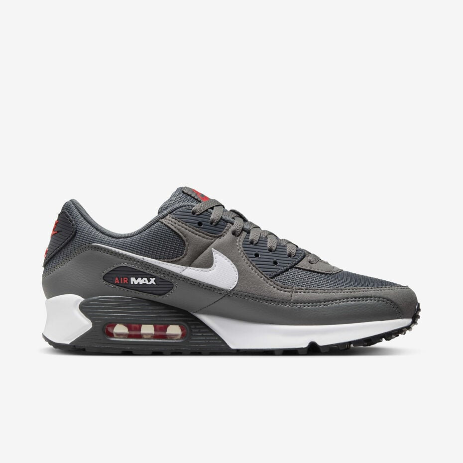 Nike Air Max 90 'Iron Grey University Red'