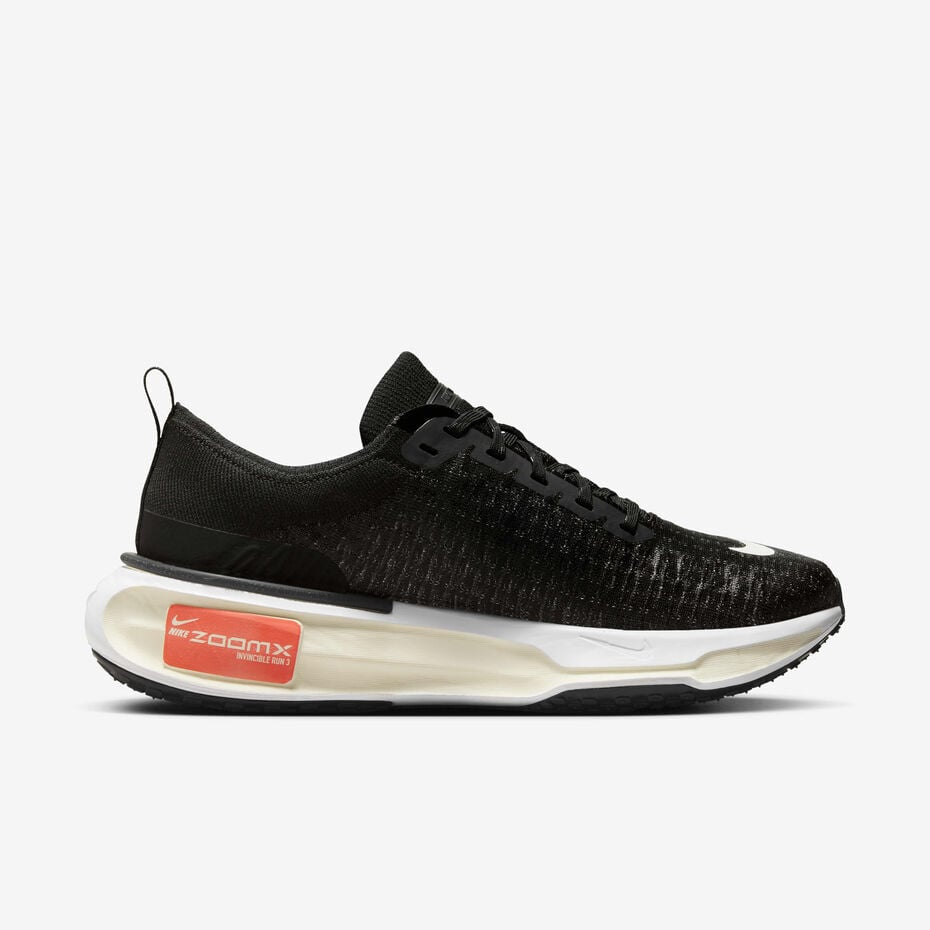 DR2615-001 Zoom X Invincible Run FK 3 Men's Running Shoes, ZoomX Invincible Run FK 3, BLACK/WHITE-DARK GREY-WHITE