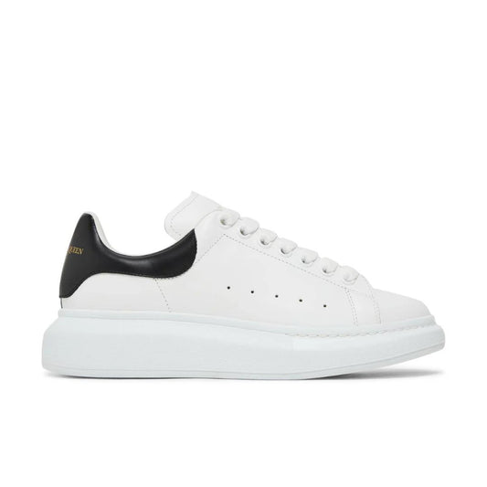 Alexander McQueen Oversized Sneakers – White with Black Heel Tab