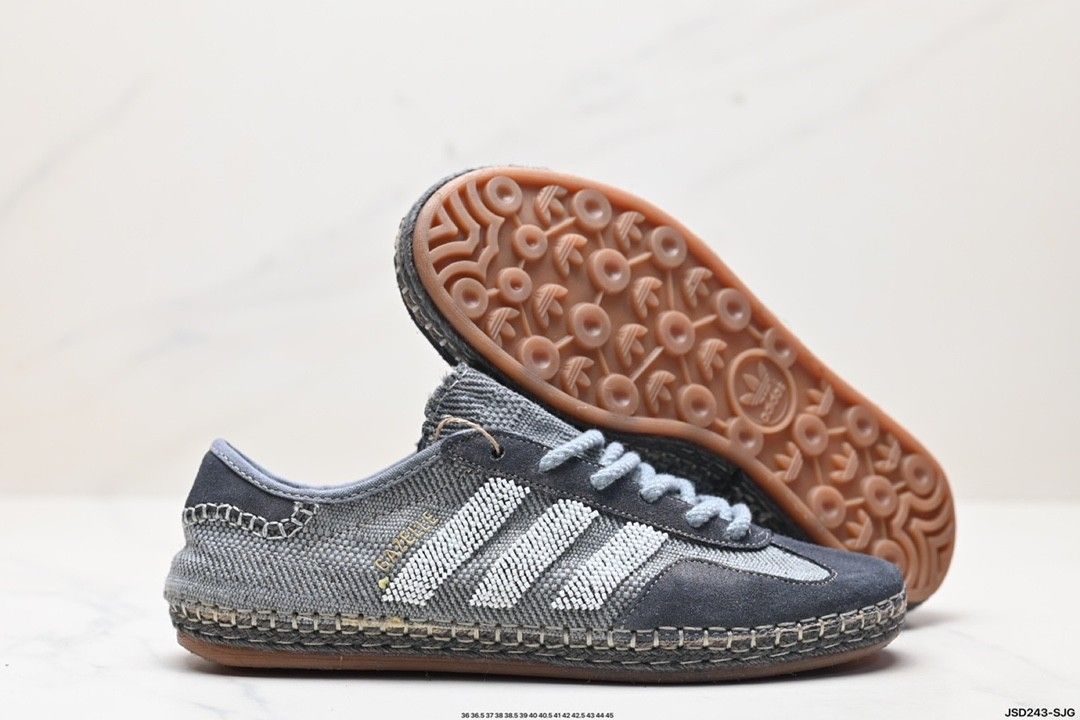 CLOT x Adidas Gazelle"Halo Ivory" shoes