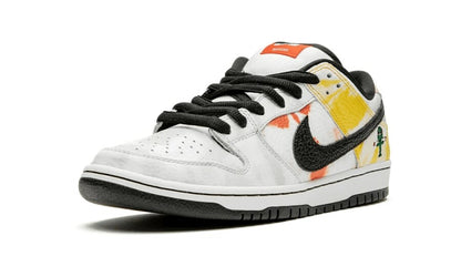 SB Dunk Low Raygun Tie-Dye White