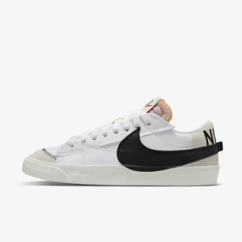New Nike Blazer Low Jumbo Shoes Sneakers - White/ Black