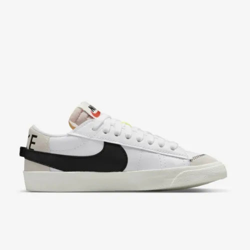 New Nike Blazer Low Jumbo Shoes Sneakers - White/ Black